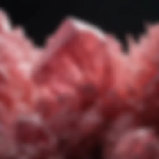 Pink Rhodochrosite Crystal