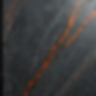 Richly Veined Soapstone Slab