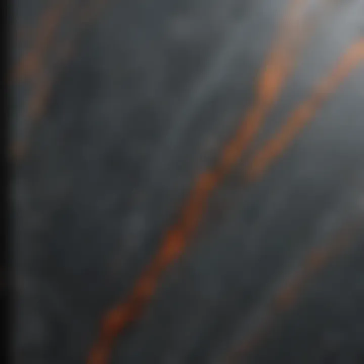 Richly Veined Soapstone Slab