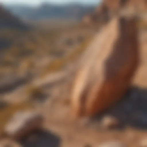 Stunning view of Rockhound State Park showcasing diverse geological formations