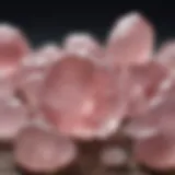 Captivating Rose Quartz Formation