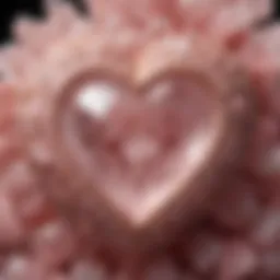 Rose Quartz Heart Formation