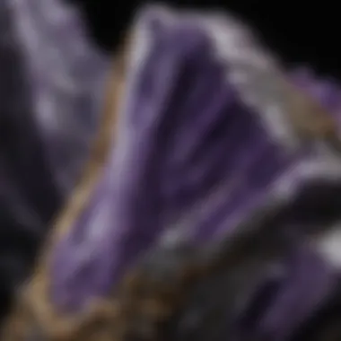 Intriguing Details of Charoite Intricate details and unique veining of Russian Charoite gemstone