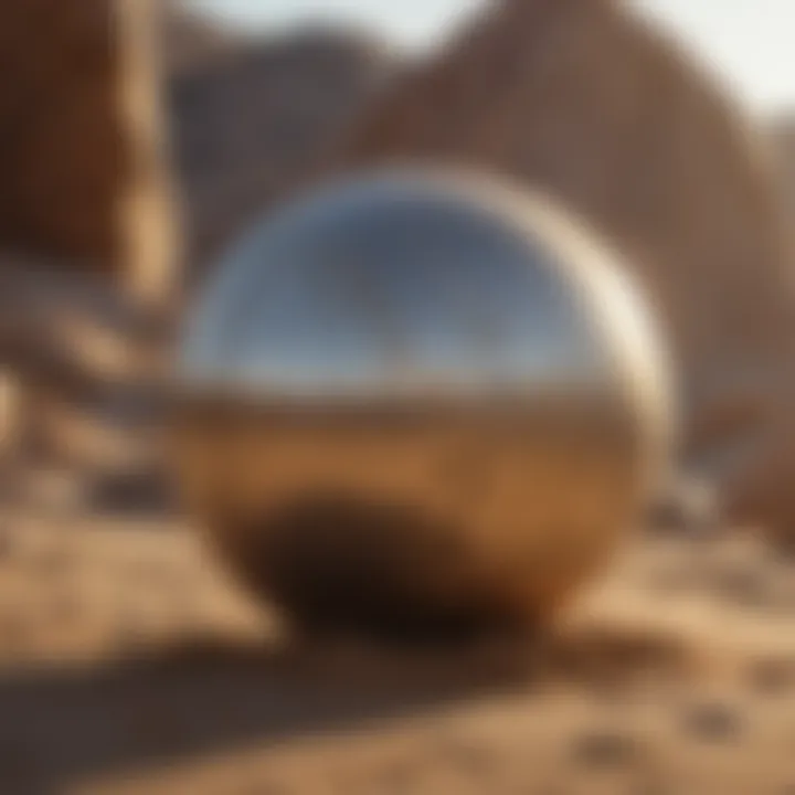 Sand blasting for rock finishing