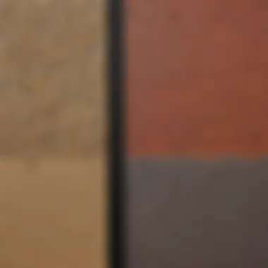 Comparison between regular sandpaper and 50000 grit sandpaper