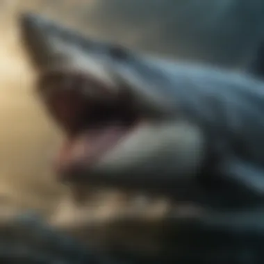 Terrifying Megalodon Shark