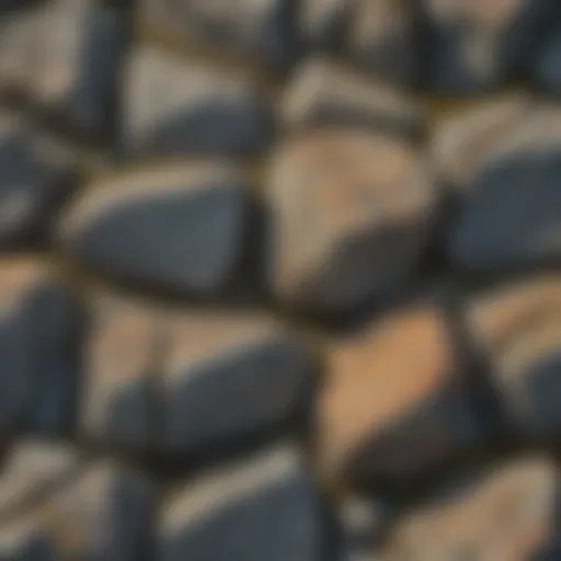 Unique Schist Rock Formation
