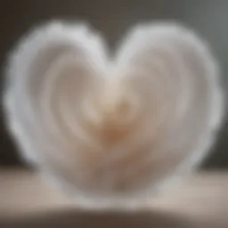 Exquisite Selenite Heart Bowl Sculpture