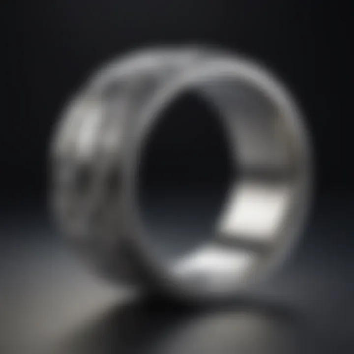 Shiny Stainless Steel Ring