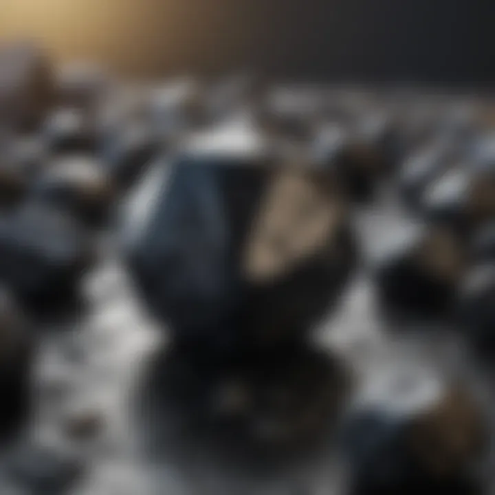 Shungite energy field visualization