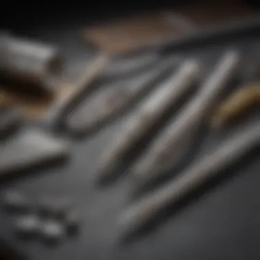 Precision Tools for Sterling Silver Soldering Close-up of sterling silver soldering tools and materials