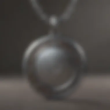 Sleek Stainless Steel Necklace Smooth Stainless Steel Necklace