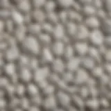 A collection of smooth white rocks showcasing various textures and shapes