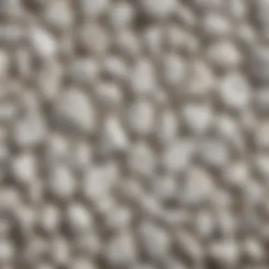 Diverse Textures of Smooth White Rocks A collection of smooth white rocks showcasing various textures and shapes
