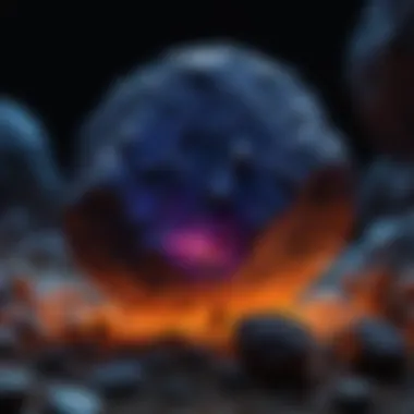 Spectacular Rock Fluorescence Under Blacklight