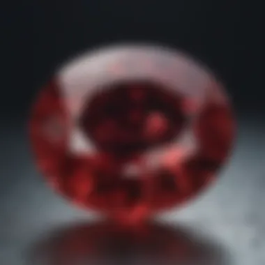 Radiant Aura of Spinel Ruby