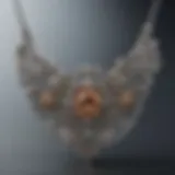Elegant sterling silver necklace with intricate solder work