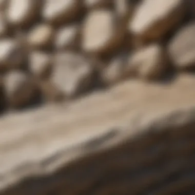 Transformation of Stone Surface Before and after comparison of stone surface