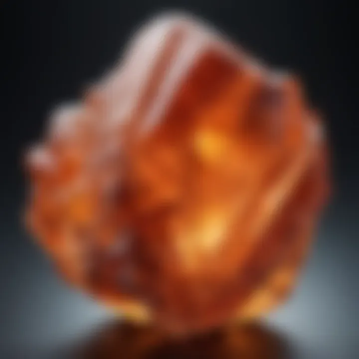 Radiant Glow of Sunstone Crystal