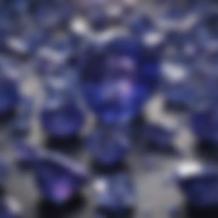 Tanzanite Crystal Color Variations