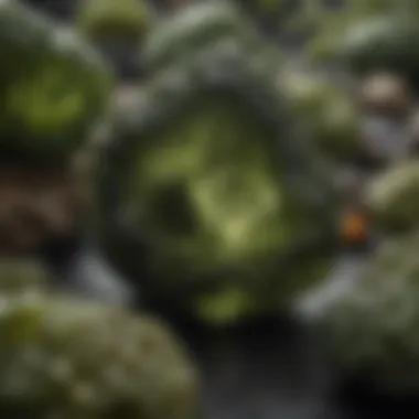 Raw moldavite stones exhibiting their natural form and unique shapes