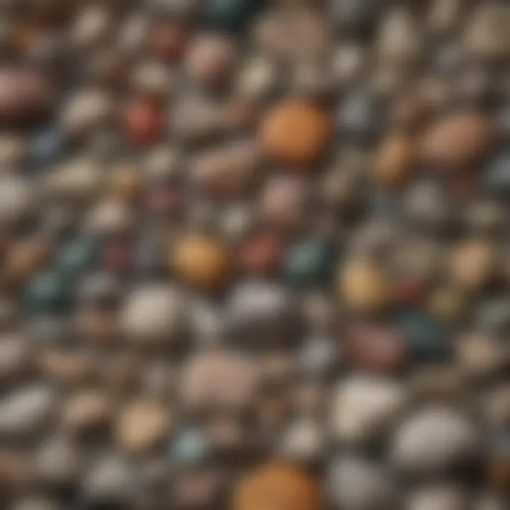 Diverse collection of geological specimens showcasing personal expression