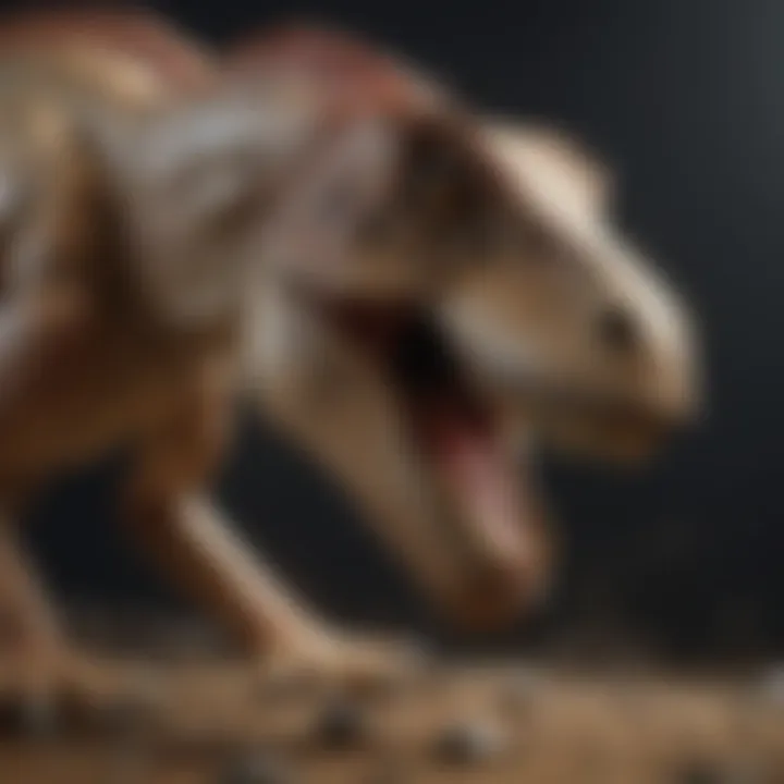 A depiction of advanced paleontological technology in use
