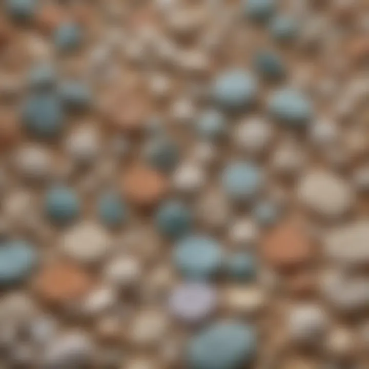 Visual representation of various health applications of zeolites in wellness practices