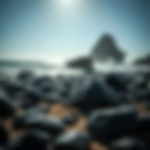 The Intricacies of Black Stones on Beaches Introduction