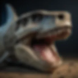 Megalodon skeleton reconstruction showcasing its massive size