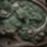 Exquisite jade carving showcasing intricate details