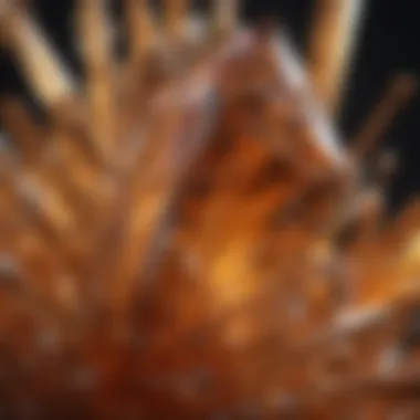 Intricate Topaz Crystal Structure