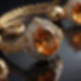 Exquisite topaz jewelry showcasing the gem's beauty