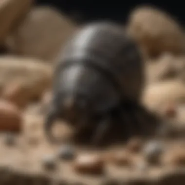 Trilobite fossil collection display