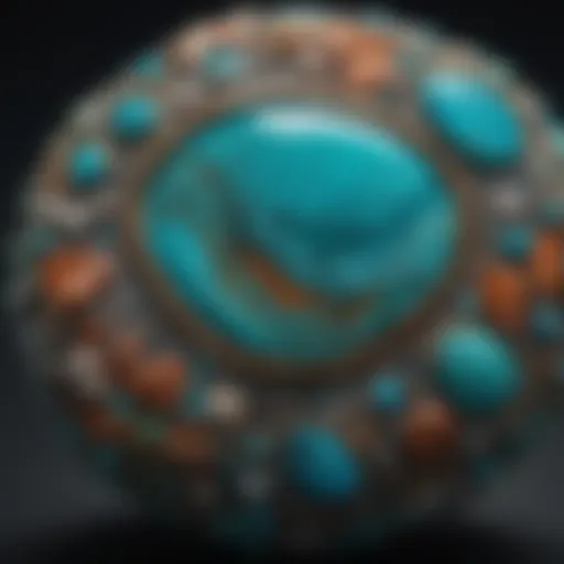 Turquoise Lapidary Masterpiece