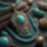 Turquoise jewelry from ancient civilizations