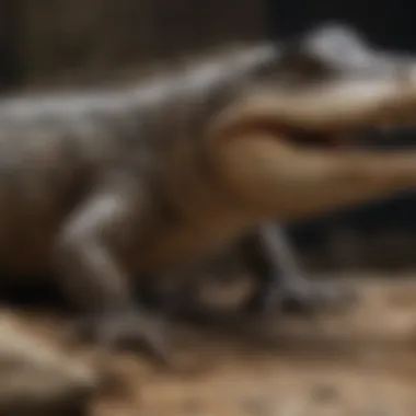 Evolution of Croc Scutes Evolutionary timeline showcasing the development of croc scutes through ages