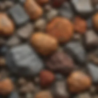 Interpretation of microphotographs showcasing rock textures