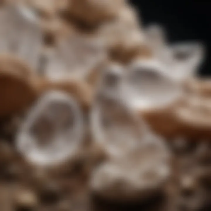 Field guide showcasing quartz identification techniques