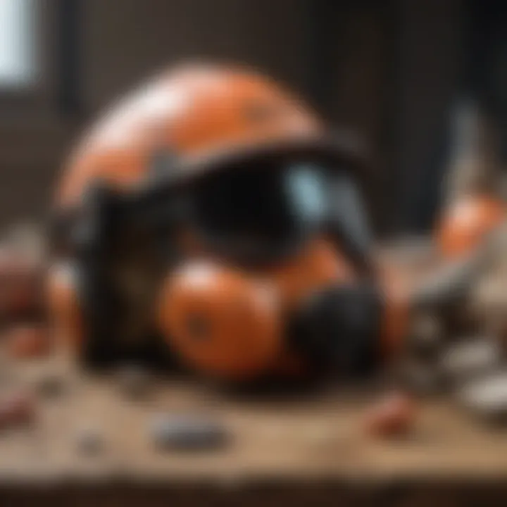 Safety gear essential for lapidary work