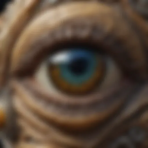 A rare fossil specimen showcasing intricate details and unique features.