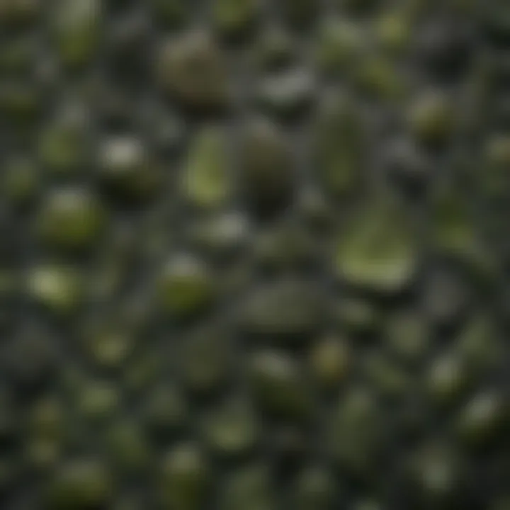 A collection of various moldavite pieces showcasing their diversity and beauty