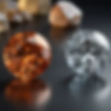 Zircon vs. Cubic Zirconia Comparison of zircon and cubic zirconia gemstones