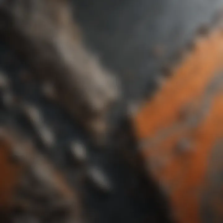 Unique Texture of Granite Slab Surface