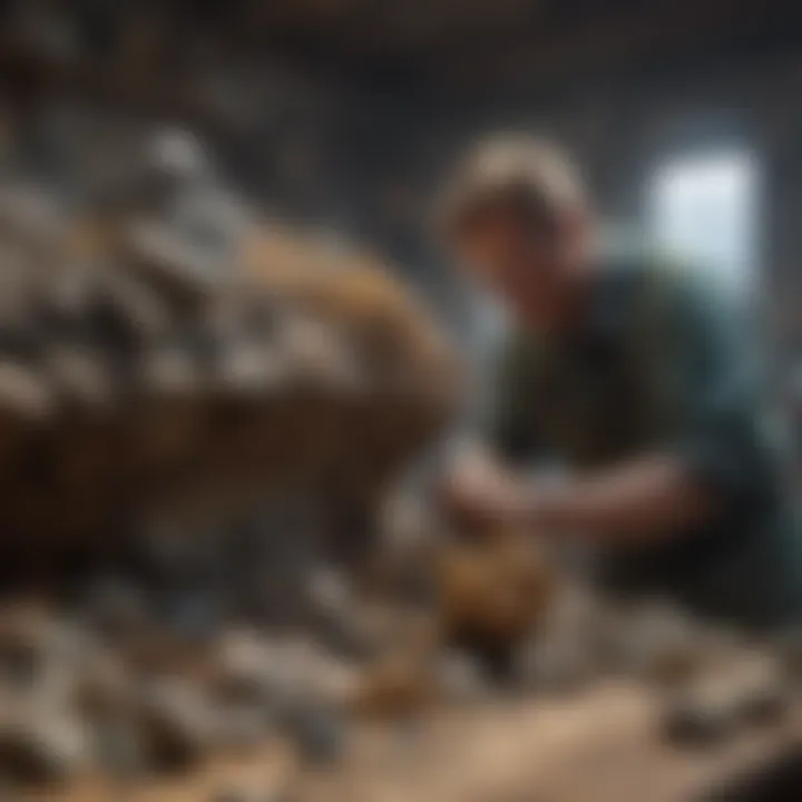 Reveal the hidden beauty of geological specimens with proper cleaning methods