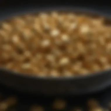 Glistening Gold Nuggets in Pan