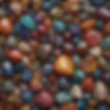 Nature's Palette in Tumbled Gem Glimmering Colors of Nature in Gemstone