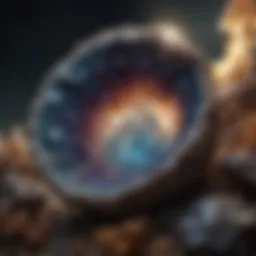 Enigmatic Crystal Geode Formation