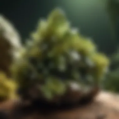 Ethereal Green Epidote Crystal Cluster Ethereal Green Epidote Crystal Cluster