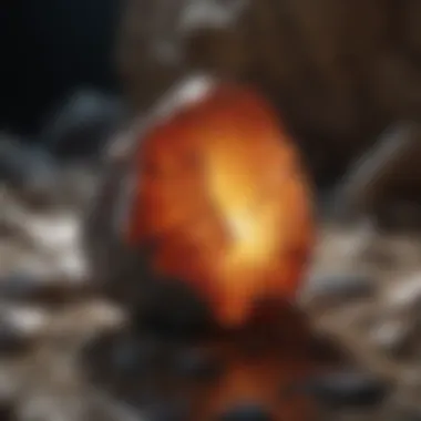 Luminance in Geological Marvels Illumination of Precious Stones